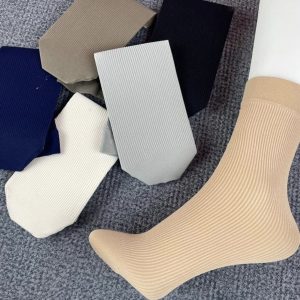 جوراب مچی ساپورتی طرح کبریتی پک کلا مشکی پنتی (12جفتی)