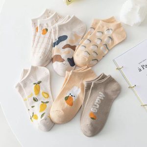 (۱۰ جفتی) جوراب مچی زنانه انبه میکس کد 1054 لادن