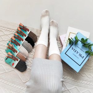 جوراب مچی ساپورتی طرح گندمی پنتی (12جفتی)