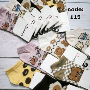 جوراب مچی بچگانه تدی فضایی کامفورت کد 115 (12جفتی)