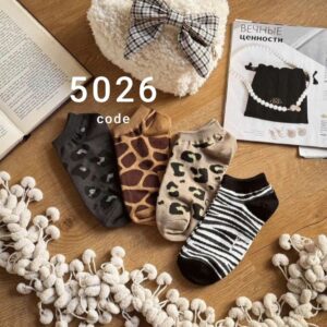 (۱۲جفتی) جوراب مچی زنانه گوره خری میکس کد5026