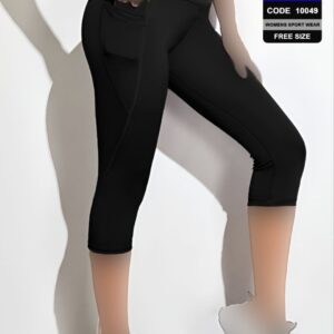 ( تک عددی ) لگ برمودا جیب موبایلی ورزشی زنانه کد 10049