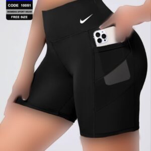 ( تک عددی ) شورتک جیب موبایلی ورزشی زنانه کد 10051
