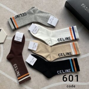 (10جفت) جوراب ساقدار مردانه طرح celine کد 601 پاران