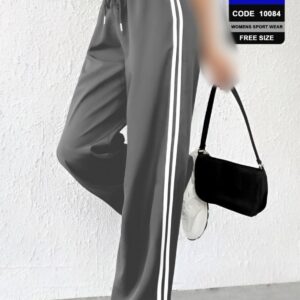 ( تک عددی) شلوار بگ ورزشی زنانه طوسی تیره کد 10084