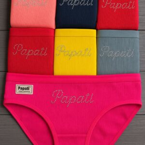 (12عددی) شورت زنونه کبریتی تمام نخ پنبه سایز xxxl مارک پاپاتی
