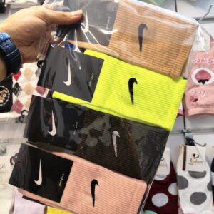 (12جفتی) جوراب ساقدار اسپرت طرح ۱۲ رنگ نایک گارمین