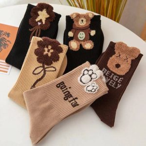 (10جفتی) جوراب ساقدار زنانه گل میکس بوکله سامیار